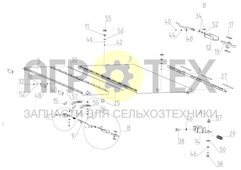 Чертеж Крыша (181.46.08.020)